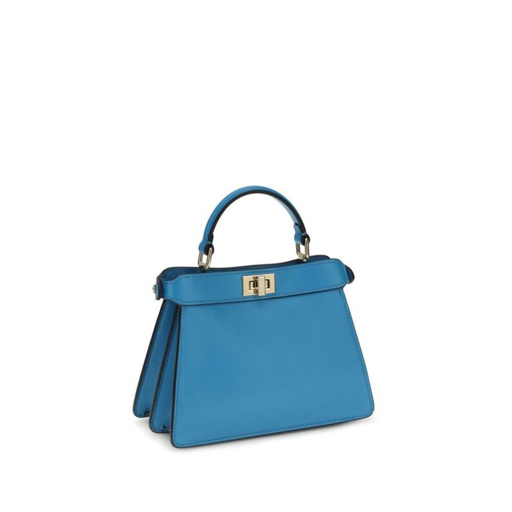 Fendi Blue Calf Leather Bos Taurus Women's Handbag - Picture 2 of 4